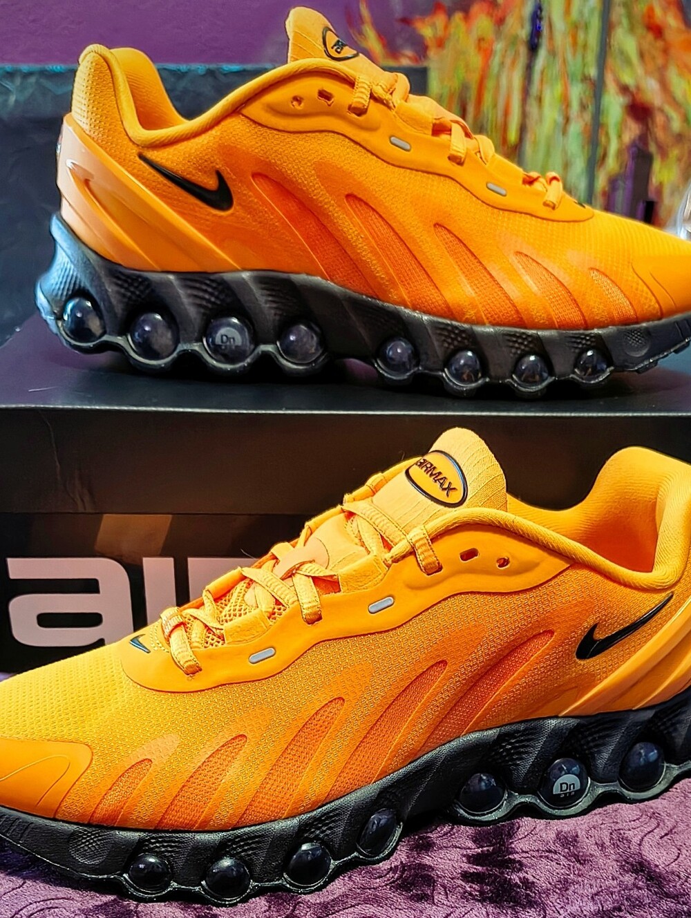 (NIB) 2025 Nike "Air Max Dn8" in Sundial Orange Dark Smoke Grey. . .
